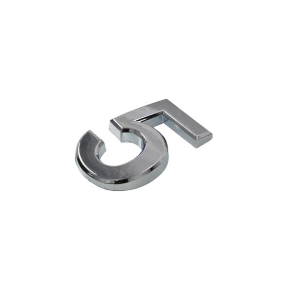 number decoration chrome plating